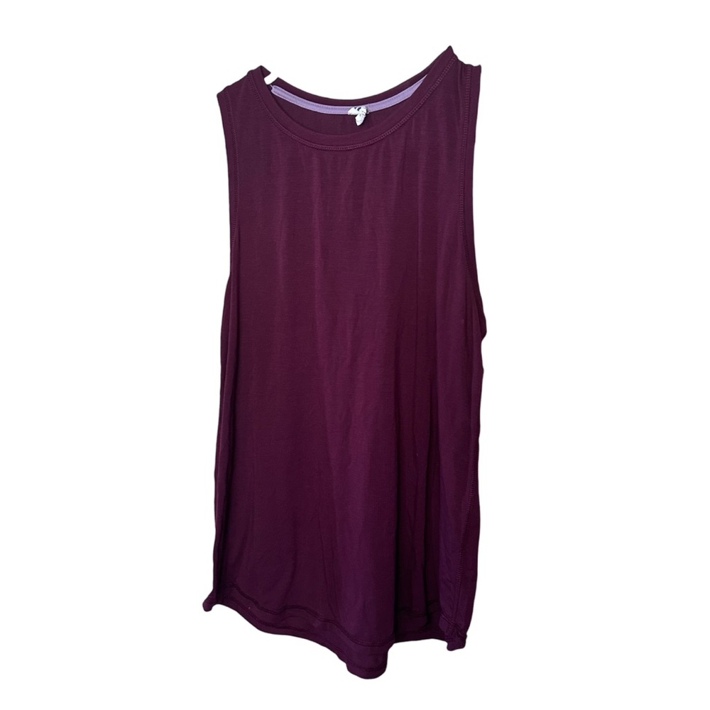 Champion Burgundy Long Tank Top Small